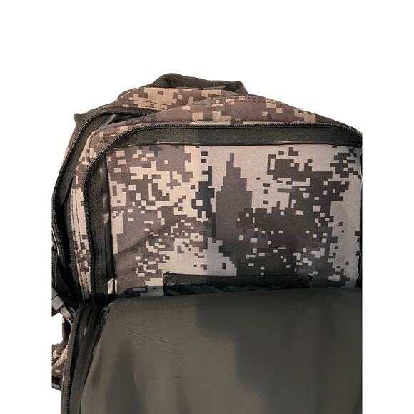 Wolt 45L Tactical Backpack Beige Black Camo - Picture 4 of 6